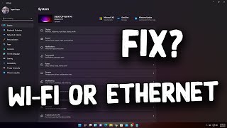 How To Fix Windows 11 WiFi or Ethernet Connection Problem [upl. by Eirrahs71]