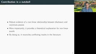 Voluntary Disclosure When Private Information and Proprietary Costs Are Jointly Determined [upl. by Warring]