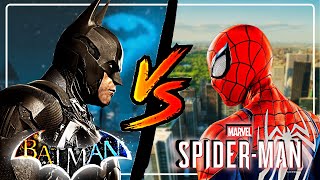 BATMAN vs SPIDERMAN COMPARATIVA ¿Quien tiene la mejor saga de videojuegos [upl. by Eserahc368]