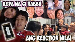 ANG REACTION NILA SA 2ND BABY KUYA NA SI RABBI  Jacq Tapia [upl. by Fesuoy]