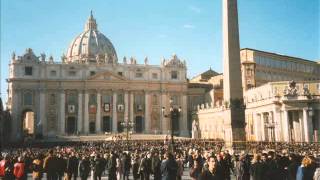 Rome Vaticaan en volksliederen  Rome Vatican City and National Hymn of Italia and the Vatican [upl. by Airlee]