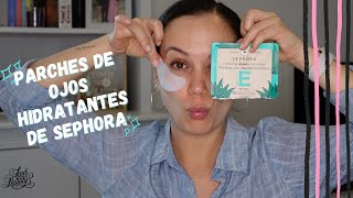 PARCHES PARA CONTORNO DE OJOS DE SEPHORA Promete resultados en tan solo 5 minutos ⏰ [upl. by Onez]