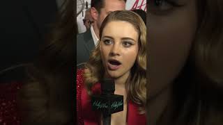 Josephine Langford gets bombed by Hero Fiennes Tiffin and talks “After” 😍 [upl. by Yirinec752]