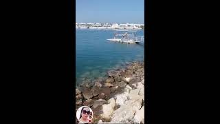 Nina Lorzano 2 is liveDurrat Al Bahrain sea 🌊 [upl. by Leund]