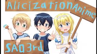 Sword Art Online Alicization Ending Full Romaji Lyrics [upl. by Neron]