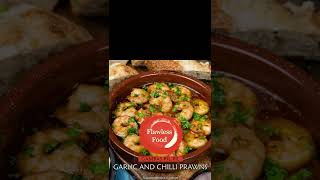 Gambas pil pil  garlic and chilli prawns Shorts [upl. by Veradis]