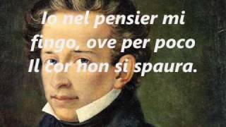 Giacomo Leopardi  quot L´Infinito quot  con la voce di Vittorio Gassman [upl. by Pufahl]