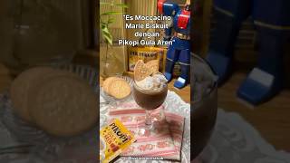 ‼️Es Moccacino Marie Biskut dengan Pikopi Gula Aren‼️ PIKOPInAMinute kopigulaaren PikopiGulaAren [upl. by Ihsir]