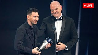 The Best FIFA Awards 2023 Live Ceremony  Final Nominees  Live Stream  Date amp Time  Messi Haaland [upl. by Klecka]