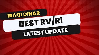 Iraqi Dinar Best RV Ever 🔥Iraqi Dinar 🔥Iraqi Dinar rate update latest [upl. by Aenahs]