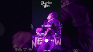 Patoranking ft Tiwa Savage  Girlie O Remix Lyrics lyricstrybe [upl. by Anileh]