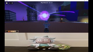 Infinite Script Fighting Showcase RICK SANCHEZ CODE SCRIPT [upl. by Wenn]