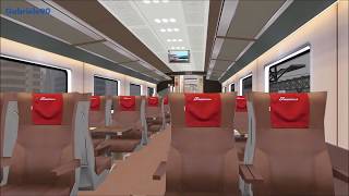 Frecciarossa 1000  PREMIUM OpenRails [upl. by Legnaesoj545]