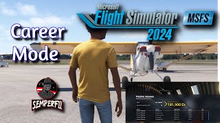 MSFS 2024  Career Mode GA Flying  Amateur Sim Pilot [upl. by Otrebliw403]