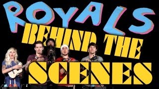 Royals  BEHIND THE SCENES  Walk off the Earth [upl. by Bazil]