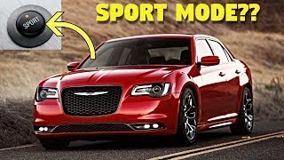 Sport Mode Explained on the Chrysler 300S  What Does it Do [upl. by Nwahsirhc632]