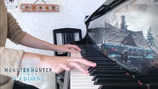 【MHWI】前線拠点 セリエナ bgmを弾いてみた。Seliana Theme Piano Cover [upl. by Allesor]