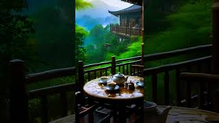 Tranquil Rainscapes  rain and relaxing music [upl. by Sukramed]