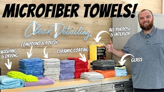 Here Are The Best Microfiber Towels For Every Surface On Your Vehicle [upl. by Koval]