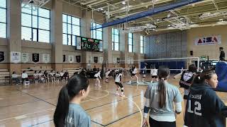 KAIAC Volleyball Cup Tournament GSIS vs OSAN 4set [upl. by Nillor]