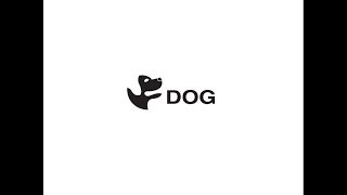 Illustrator Tutorial Dog Logo Design [upl. by Fariss]