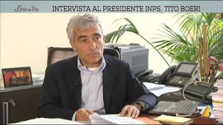 Intervista al presidente INPS Tito Boeri [upl. by Nuawd131]