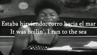 NINA SIMONE Sinnerman Texto inglésespañol [upl. by Lonee]