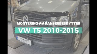 VW T5 20102015  Panserbeskytter Monteringsanvisning [upl. by Jory]