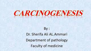 Carcinogenesis Department of pathology [upl. by Lizette]