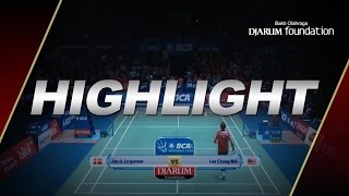 Lee Chong Wei MAS VS Jan O Jorgensen DEN  BIOSSP2016 [upl. by Ylelhsa360]