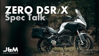 Zero DSRX Spec Talk Review  The Electric Adventure Motorbike [upl. by Trinetta]