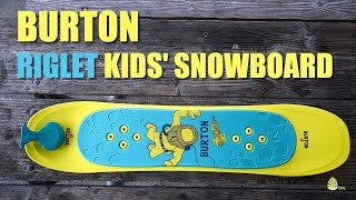 Burton Riglet Toddler amp Kids Snowboard  Product Overview amp Tips [upl. by Neeroc]