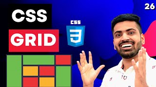 CSS Grid Layout In One Video  Complete Web Development Course 26 [upl. by Michella]