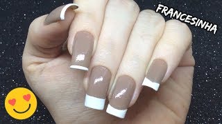 5 Dicas de Como Fazer a Francesinha Perfeita Unhas da Marie [upl. by Burnett]