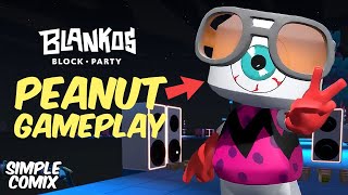 Peanut Blankos Block Party Gameplay  SimpleComix [upl. by Nonnelg]