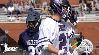 Middlebury vs Amherst  2019 College Highlights [upl. by Lerraj]