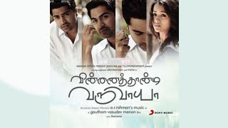 Hosanna Song Tamil  Vinnaithaandi Varuvaayaa YT Music HD Audio [upl. by Yesnikcm]