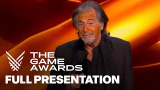 Al Pacino Presents the Best Performance of 2022  The Game Awards 2022 [upl. by Tuesday685]