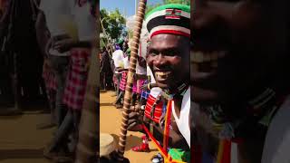 Beautiful African traditional dance 😊what do you know about the Karamojong culture subscribe [upl. by Eskill]