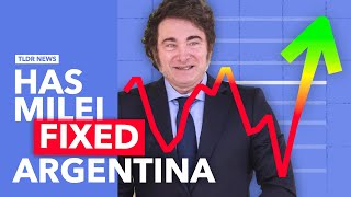 Argentina Exits Recession Have Milei’s Reforms Worked [upl. by Anailli]