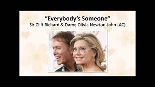 Olivia Newtonjohn amp Cliff Richard  Everybody’s Someone [upl. by Erodeht114]