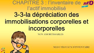 La dépréciation des immobilisations [upl. by Aicat]