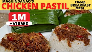 CHICKEN PASTIL  PATER  Maguinadaoan Recipe  Quick and Easy  Trending Viral STREETFOOD ng Quiapo [upl. by Alton338]