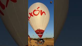 PRIMER VUELO GLOBOS AEROSTÁTICOS CAMPEONATO DE ESPAÑA CIUDAD REAL 2024shorts [upl. by Eirret]