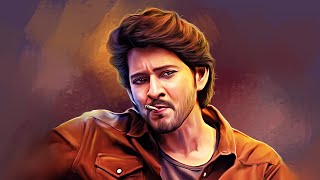 Digital Painting Photoshop Tutorial  Mahesh Babu  Artisa 23 [upl. by Eustatius]