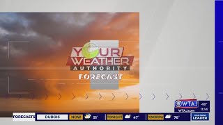 Monday night weathercast [upl. by Orgell411]