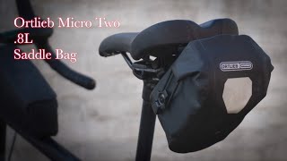 Ortlieb Micro Two Saddle bag 8L [upl. by Haag]