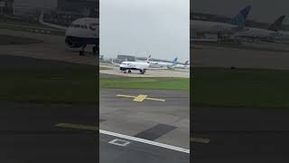 A330neo takeoff from Heathrow to Barbados avaition fyp aviation avgeek airport airport cool [upl. by Retloc367]