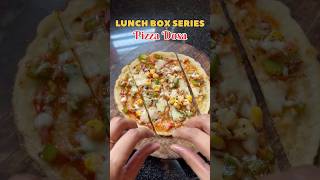 Pizza dosa LunchBoxSeries  Recipe 3  schoollunchbox lunchboxideas lunchshorts lunchsnacks [upl. by Nnyleitak]