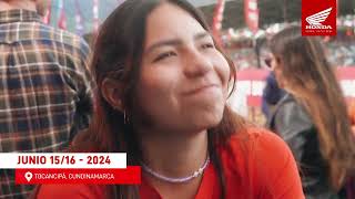 HONDA EXPERIENCE SHOW  GP COLOMBIA 2024   I VÁLIDA [upl. by Wieren]